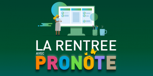 Pronote  nouvelle adresse pour les espaces professeurs et parents